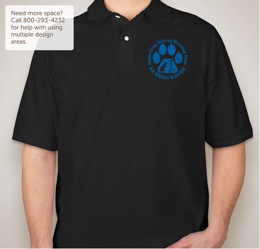 K9 Hero Haven Supports the BLUE! Fundraiser - unisex shirt design - front