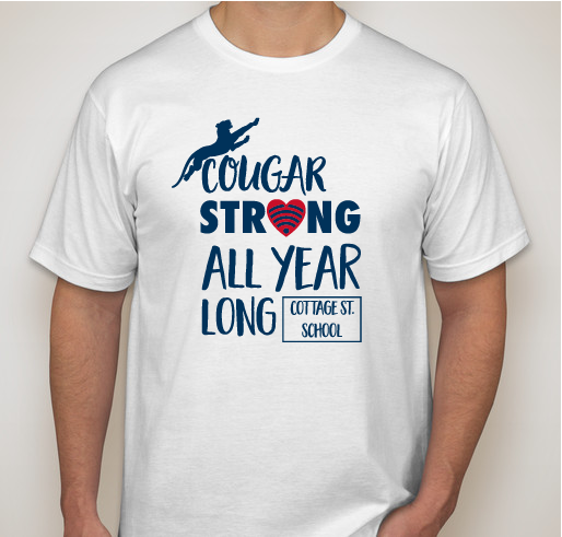 CSS Cougar Gear Spring 21 Shirts Fundraiser - unisex shirt design - front