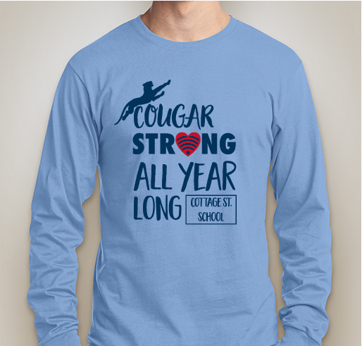 CSS Cougar Gear Spring 21 Shirts Fundraiser - unisex shirt design - front