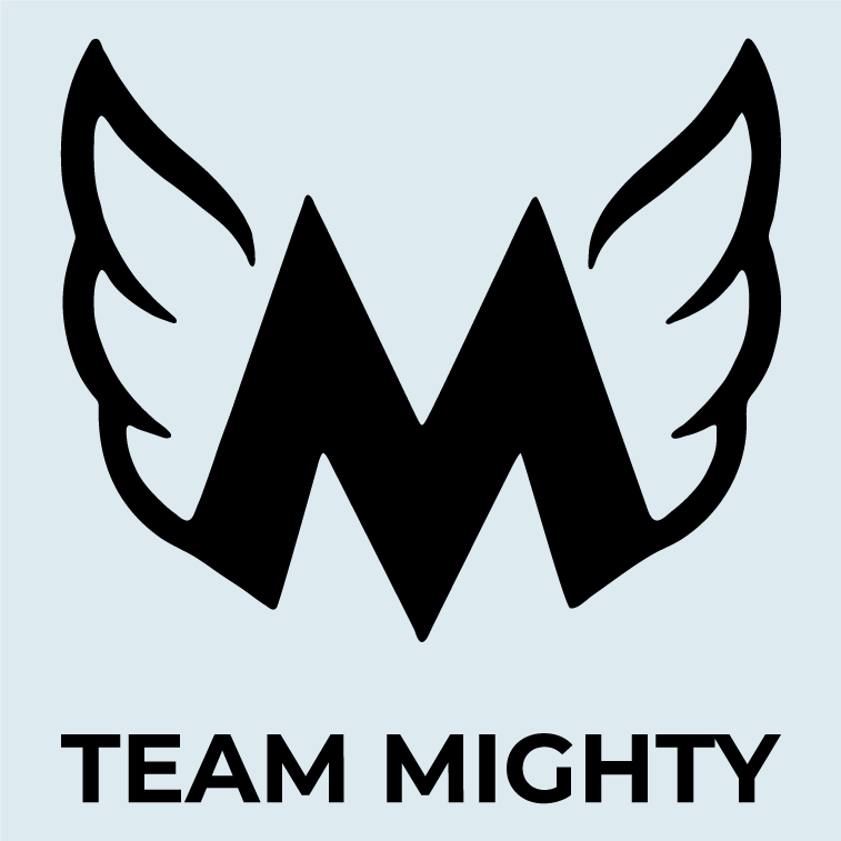 TEAM MIGHTY 2021 shirt design - zoomed