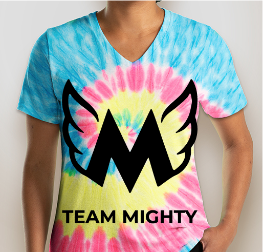 TEAM MIGHTY 2021 Fundraiser - unisex shirt design - front