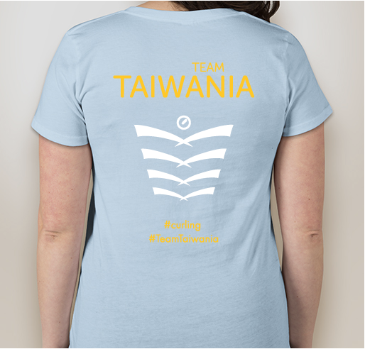 Team Taiwania Fundraising (Hoodies and T-Shirts) Fundraiser - unisex shirt design - back