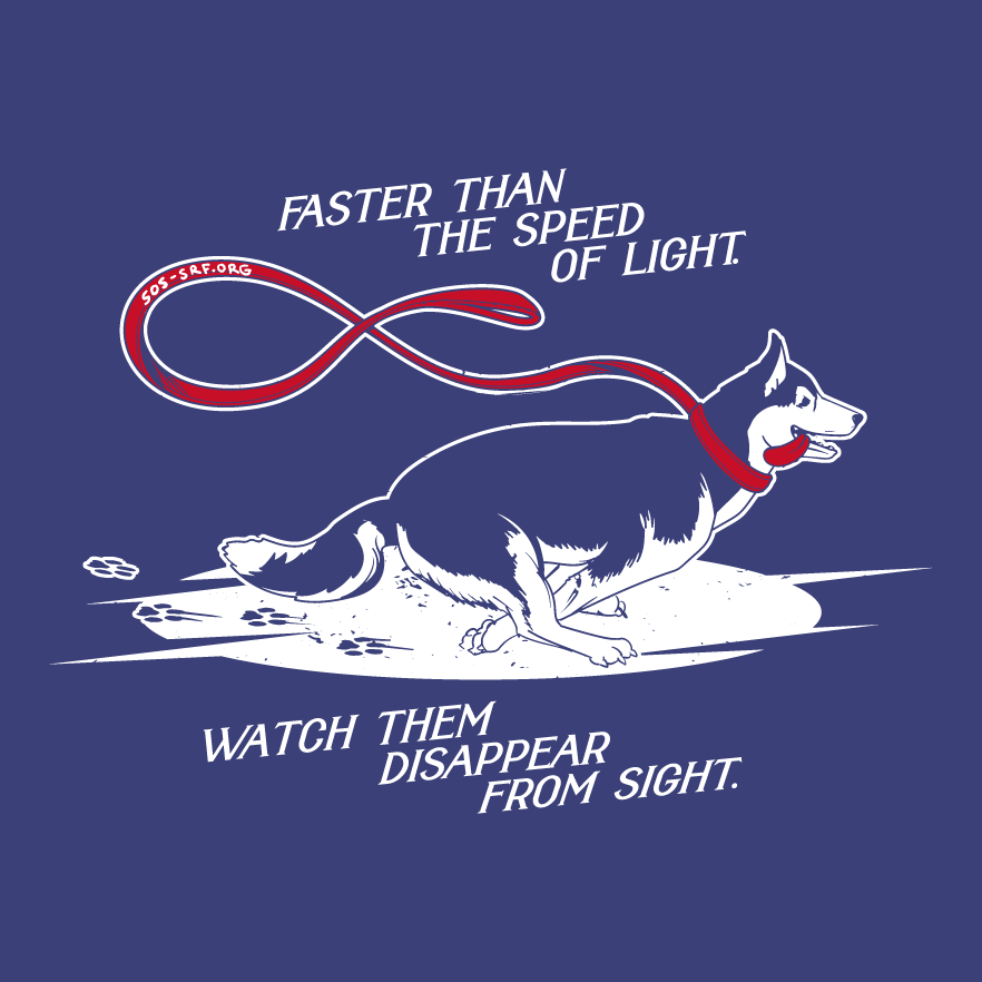 Save Our Siberians - Faster Than Light shirt design - zoomed