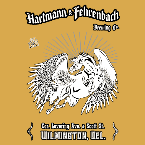 Historic Hartmann & Fehrenbach Brewing Co. Shirt Sale shirt design - zoomed
