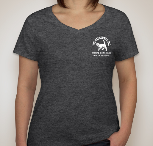 The Cat Corner, Inc. // Making a Difference One Cat at a Time Fundraiser - unisex shirt design - small