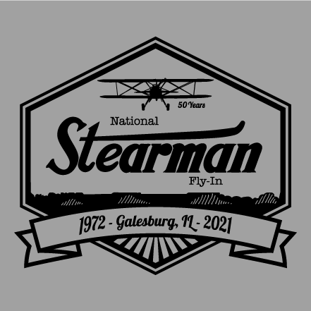 National Stearman Fly-In! shirt design - zoomed