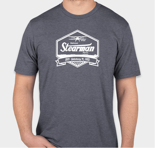 National Stearman Fly-In! Fundraiser - unisex shirt design - small