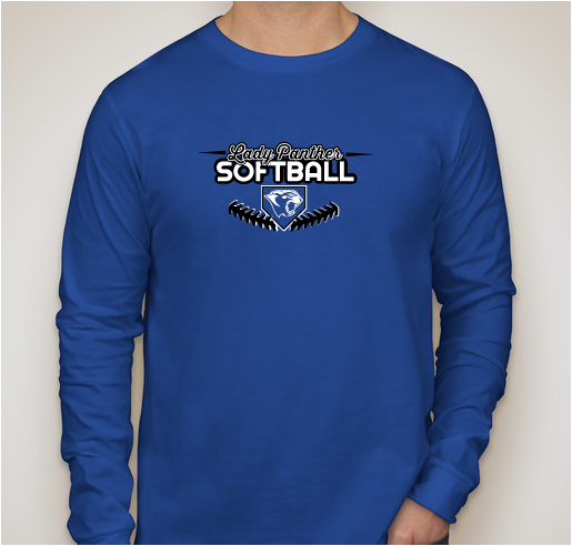 Lady Panthers Softball Fundraiser - unisex shirt design - front