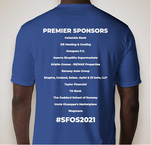 RPEF Virtual Sprint for Our Schools Fundraiser - unisex shirt design - back