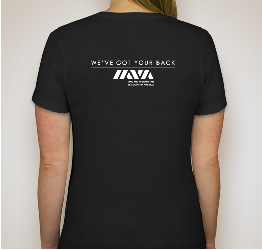 Iraq and Afghanistan Veterans of America Fundraiser - unisex shirt design - back