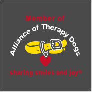 Alliance of Therapy Dogs - Facemasks shirt design - zoomed