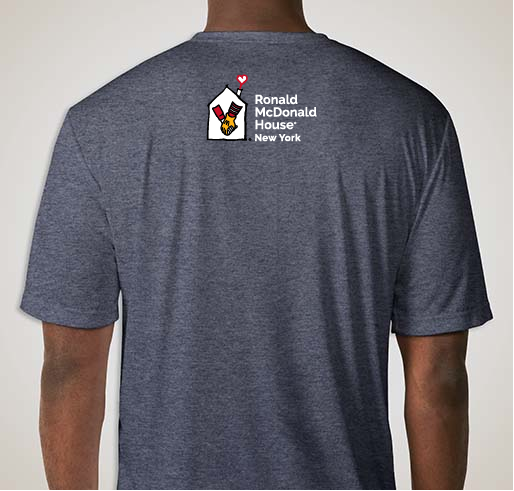 I BIKE NY for Ronald McDonald House New York Fundraiser - unisex shirt design - back