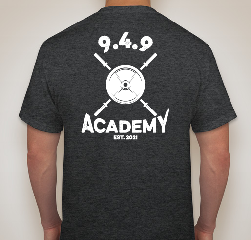 9.4.9 Academy Fundraiser - unisex shirt design - back