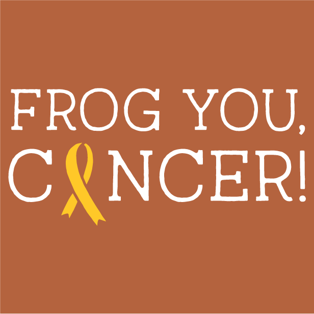 Frog You Cancer 2021 shirt design - zoomed