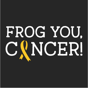 Frog You Cancer - Mask shirt design - zoomed