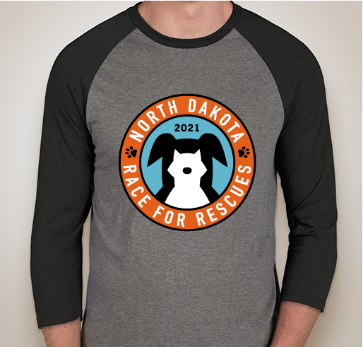 Support North Dakota Race for Rescues! Fundraiser - unisex shirt design - front