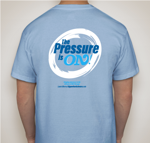 Hyperbaric Aware T shirts Fundraiser - unisex shirt design - back