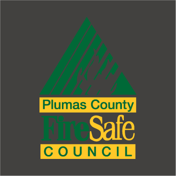 Plumas County Fire Safe Council shirt design - zoomed