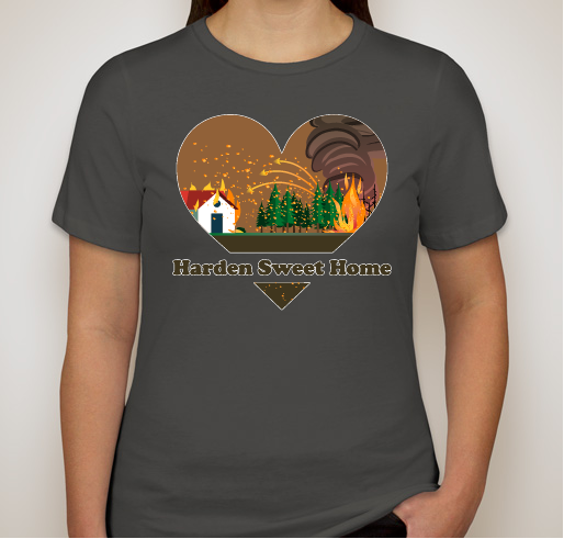 Plumas County Fire Safe Council Fundraiser - unisex shirt design - front