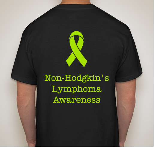 Paige Strong, Non-Hodgkin’s Lymphoma Awareness Fundraiser - unisex shirt design - back