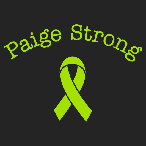 Paige Strong, Non-Hodgkin’s Lymphoma Awareness shirt design - zoomed