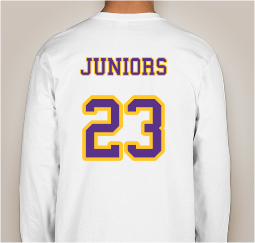 Class of 2023 - Junior Year - Spirit Wear Fundraiser Fundraiser - unisex shirt design - back