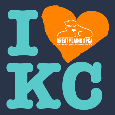 I Love KC! - Shirts for Shelter Pets shirt design - zoomed