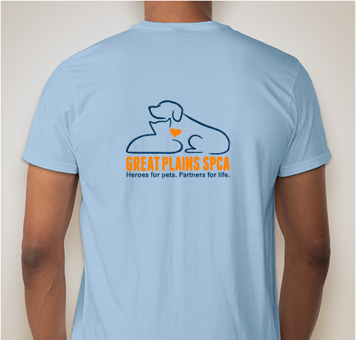 Love a Rescue - Shirts for Shelter Pets Fundraiser - unisex shirt design - back