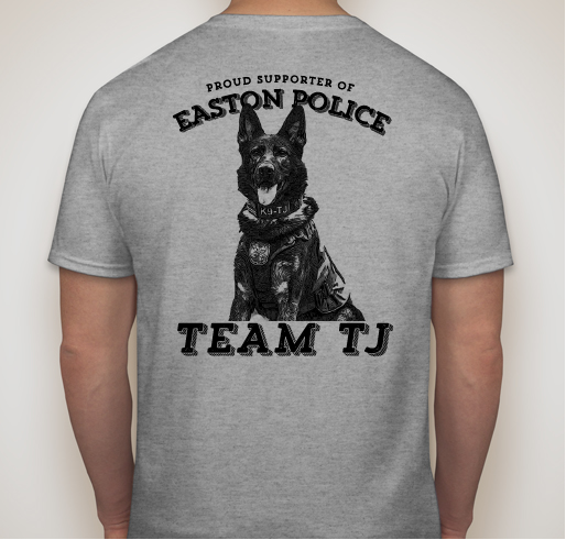 Team TJ fundraiser Fundraiser - unisex shirt design - back