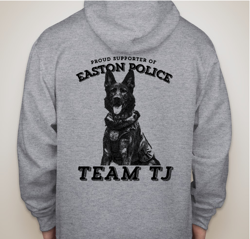Team TJ fundraiser Fundraiser - unisex shirt design - back