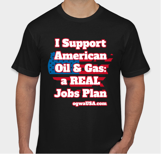 A REAL American Jobs Plan Fundraiser - unisex shirt design - front