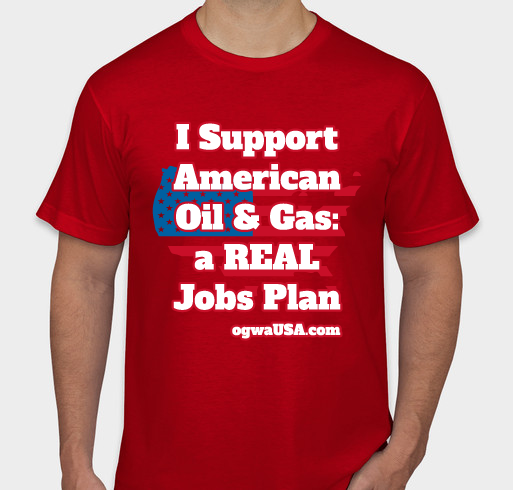 A REAL American Jobs Plan Fundraiser - unisex shirt design - front