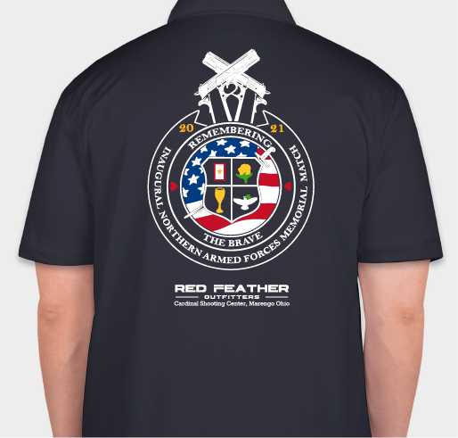 Remembering the Brave-Northern Armed Forces Memorial Match Fundraiser - unisex shirt design - front