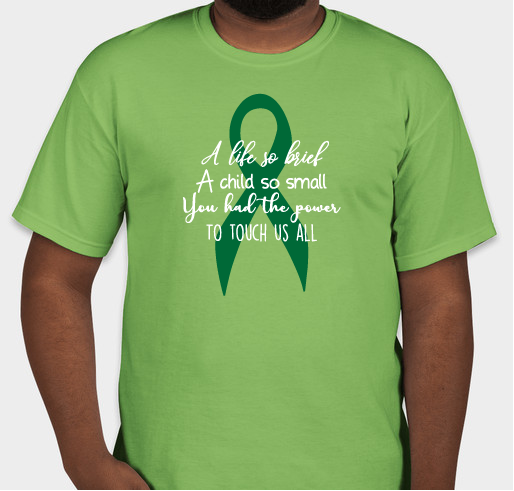 Please help support Lisa Borders, founder of Anencephaly Hope Group Fundraiser - unisex shirt design - front