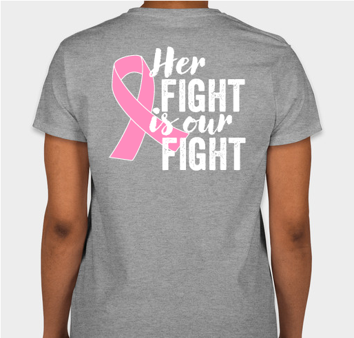Renee's Support Squad Fundraiser - unisex shirt design - back