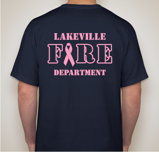 Lakeville Fire Department's Cancer Awareness Fundraiser Fundraiser - unisex shirt design - back