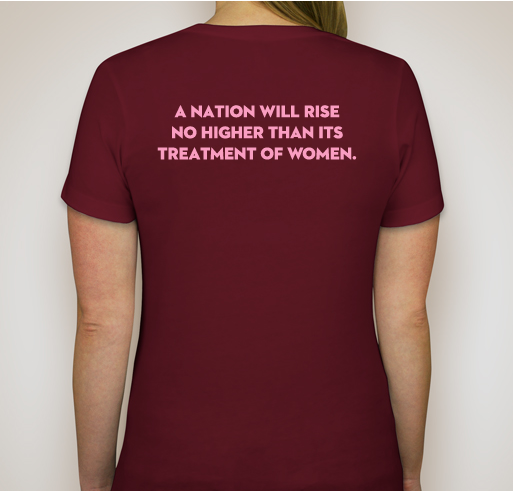 Global Women's Rights Fundraiser - unisex shirt design - back