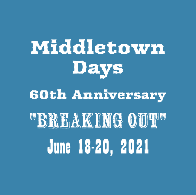Middletown Days 60th Anniversary shirt design - zoomed