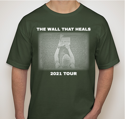 The Wall That Heals 2021 Tour Fundraiser - unisex shirt design - front
