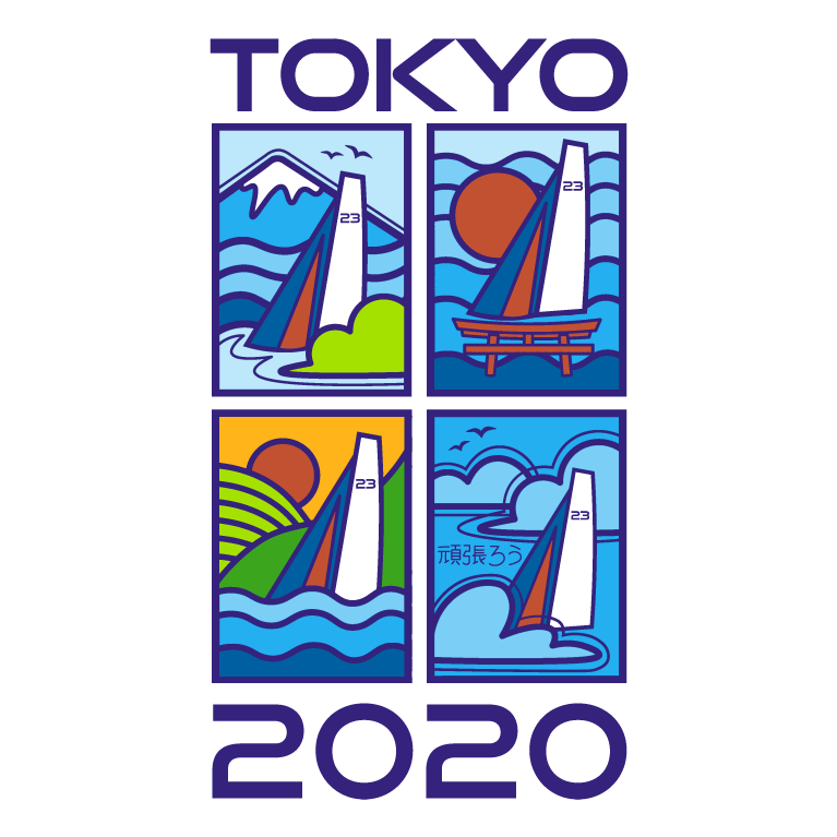 Gibbs/Weis Tokyo 2020 shirt design - zoomed