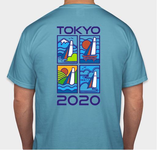 Gibbs/Weis Tokyo 2020 Fundraiser - unisex shirt design - back