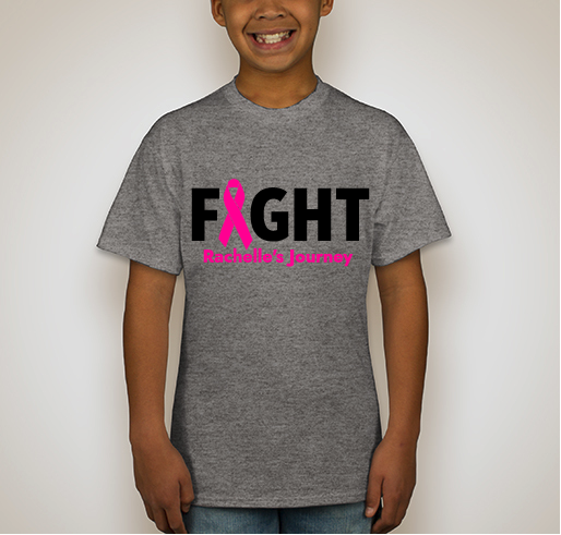 Rachelle's Journey Fundraiser - unisex shirt design - back