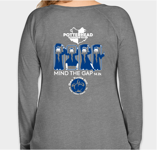 PHRC Mind the Gap 14.2k Fundraiser - unisex shirt design - back