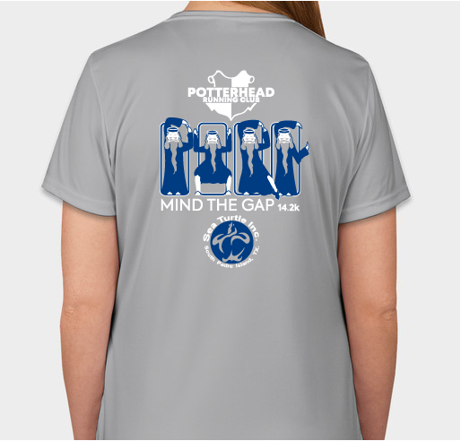 PHRC Mind the Gap 14.2k Fundraiser - unisex shirt design - back