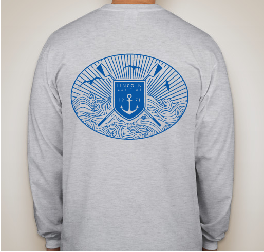 Lincoln Maritime Center - Rowing Fundraiser Fundraiser - unisex shirt design - back