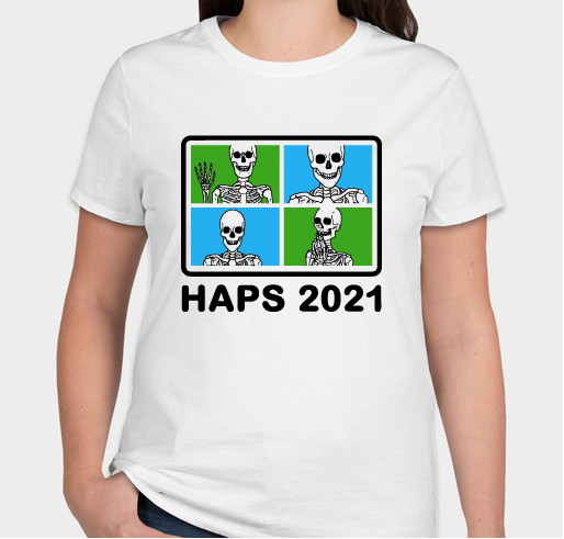 HAPS 2021 Annual Conference Apparel Fundraiser - unisex shirt design - front