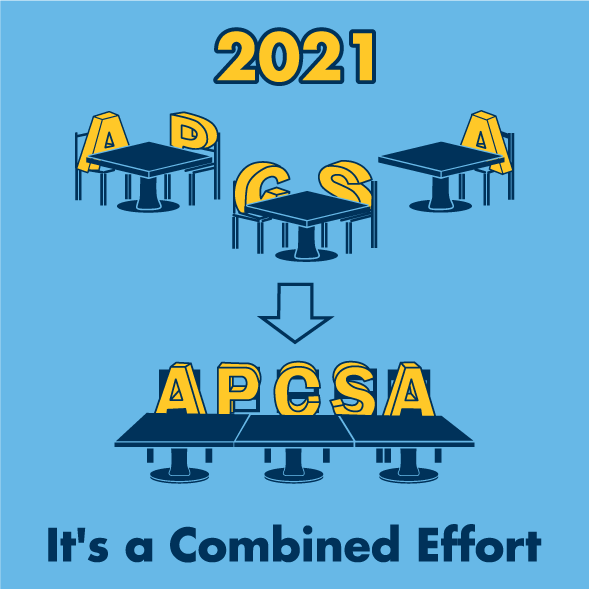 APCSA 2021 Readers (Early Order) shirt design - zoomed