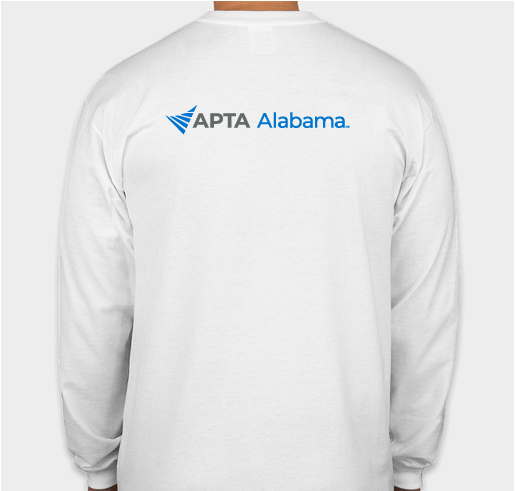 APTA Alabama Spirit Wear Fundraiser - unisex shirt design - back