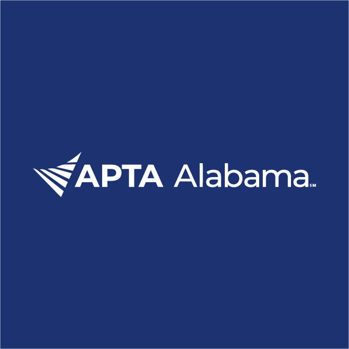 APTA Alabama Spirit Wear shirt design - zoomed