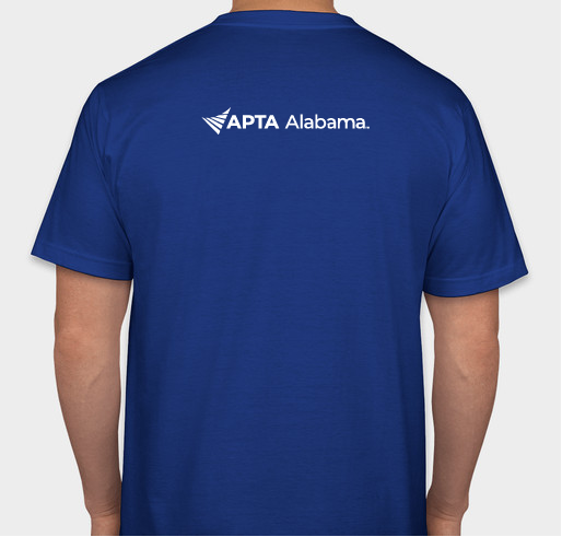 APTA Alabama Spirit Wear Fundraiser - unisex shirt design - back